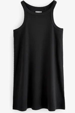 Next Girls Ribbed Racer Back Jersey Sheath Dress