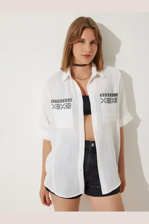 Happiness istanbul Women Opaque Casual Shirt