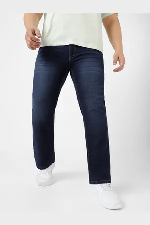 URBANO Men Clean Look Mid-Rise Stretchable Bootcut Jeans