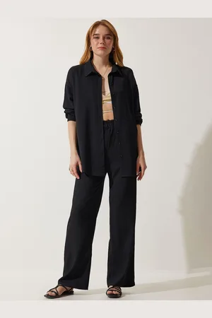 Happiness istanbul Long Sleeves Shirt With Trousers