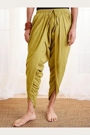 Vastramay Men Cotton Yoga Dhoti Pant