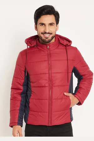 VERO AMORE Men Colourblocked Hooded Puffer Jacket