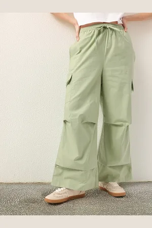 DressBerry Women Indie Street Smart In Cargo Grooves Trousers