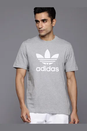 adidas Printed Drop-Shoulder Sleeves Adicolor Trefoil T-shirt