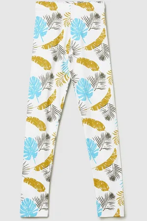 Max Collection Girls Printed Ankle-Length Leggings
