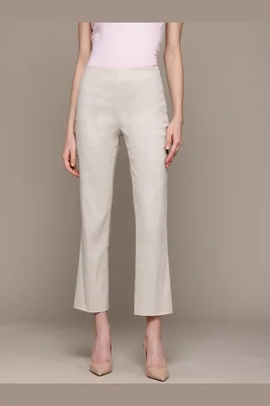 MANGO Women Flared Trousers