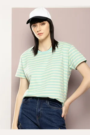 Dillinger Women Yarn Dyed Boxy T Shirt