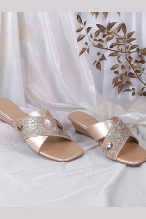 Metro Textured Block Mules