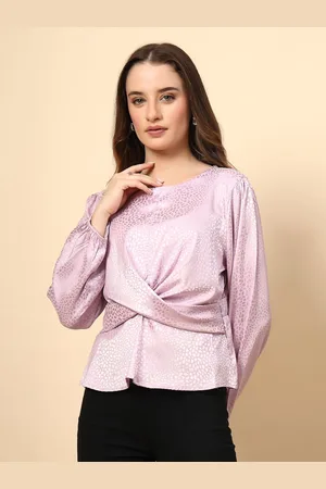 Gipsy Women Self Design Round Neck Top