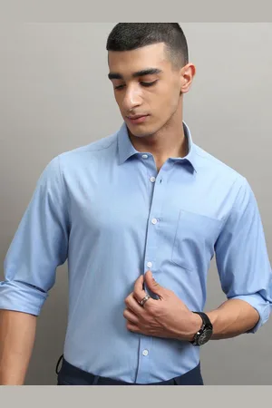 Highlander Men Solid Formal Slim Fit shirt