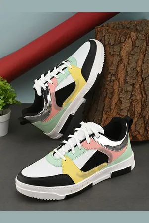 Provogue Men Colourblocked Smart Casual Sneakers