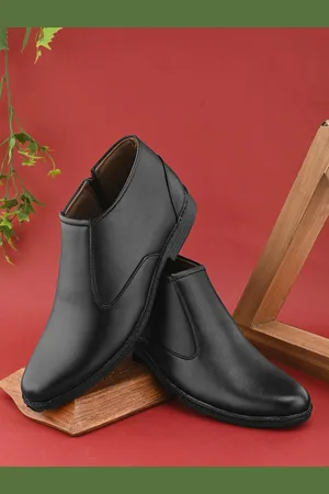 Provogue Men Formal Slip-On Shoes With Zip