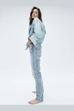 H&M Women Slim Straight High Jeans