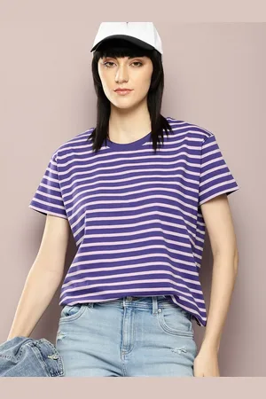 Dillinger Women Yarn Dyed Boxy T Shirt