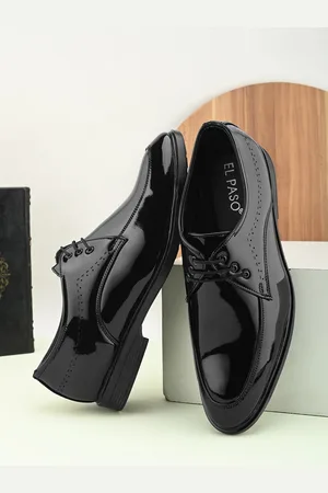 El Paso Men Synthetic Leather Lace-Ups Formal Derbys