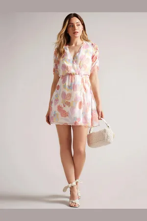 Roadster The Lifestyle Co Floral Printed A-Line Mini Dress