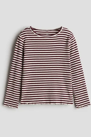 H&M Girls Long-Sleeved Jersey Tops