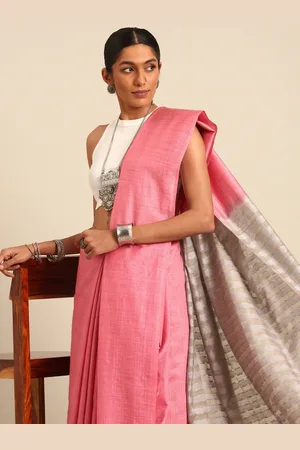 Taavi Woven Design Zari Handloom Saree