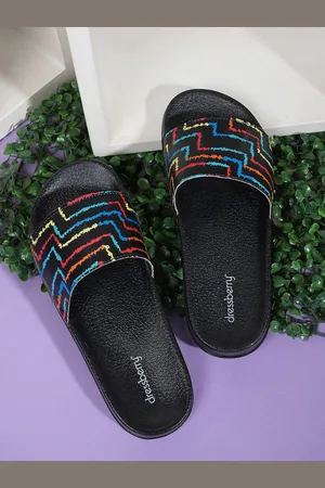 DressBerry Women Printed Sliders