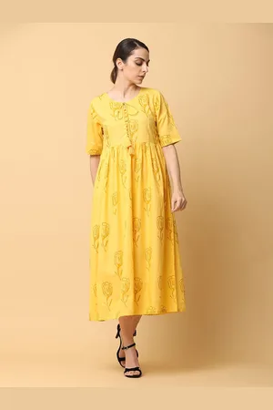 all about you Floral Print Fit & Flare Midi Dress
