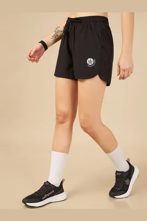 Cult Women Black Training or Gym Shorts
