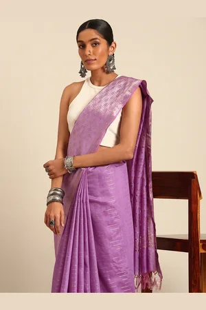 Taavi Woven Design Zari Handloom Saree