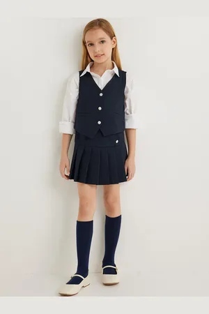 Koton Girls Slim-Fit Waistcoat