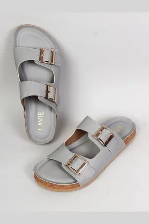 LAVIE Women Open Toe Flats With Buckles