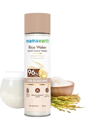Mamaearth Rice Water Dewy Face Toner With Rice Water 4% Niacinamide For Glass Skin -150ml