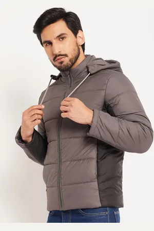 VERO AMORE Men Colourblocked Hooded Puffer Jacket
