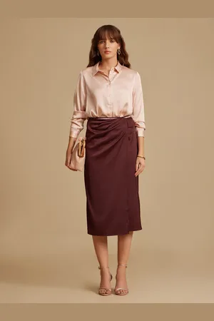 Kazo Women Solid Opaque Formal Shirt
