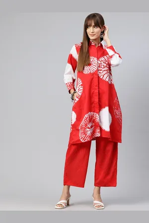 BUTA BUTI Printed Pure Cotton Kurta With Palazzos