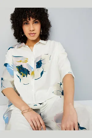 Max Collection Women Floral Opaque Printed Casual Shirt