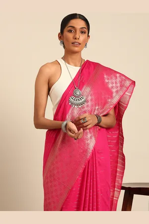 Taavi Ethnic Motifs Woven Design Handloom Saree