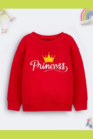 HERE&NOW Girls Printed Sweatshirt