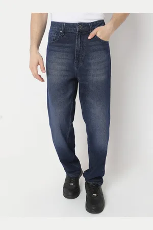 SPYKAR Men Loose Fit Tapered Leg Light Fade Jeans