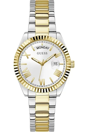 Guess Women Dial & Stainless Steel Straps Analogue Watch GW0308L6
