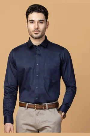 Berkshire Men Comfort Slim Fit Opaque Formal Shirt
