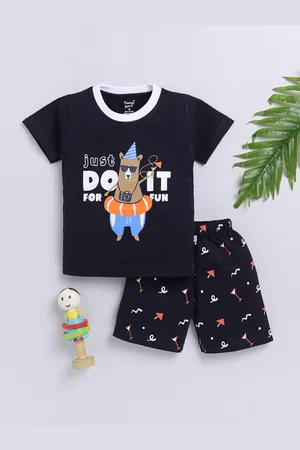 Toonyport Boys Printed T-shirt with Shorts