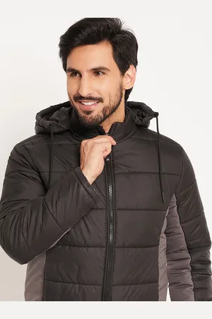 VERO AMORE Men Colourblocked Hooded Puffer Jacket