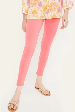 Max Collection Women Solid Ankle-Length Leggings
