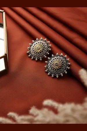 Fabindia Circular Studs Earrings