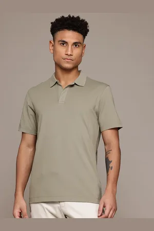 MANGO Polo Collar T-shirt