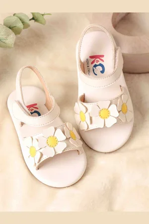 KICKS & CRAWL Girls PU Comfort Sandals