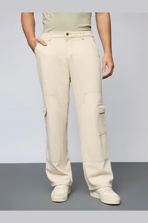 FREAKINS Men Straight Fit High-Rise Jeans
