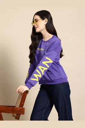 Mast & Harbour Women Printed Sweatshirt