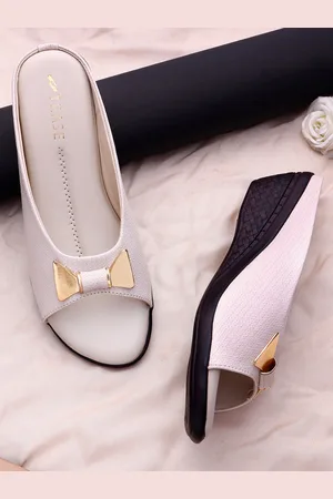 TRASE Open Toe Flatform Heels