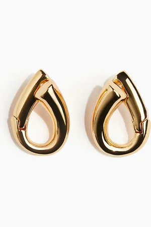 H&M Gold Plated Hoop Earrings