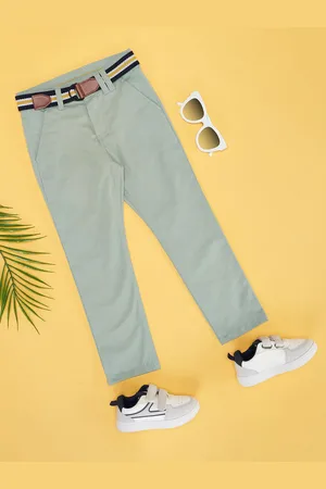 Pantaloons Boys Mid-Rise Regular Trousers