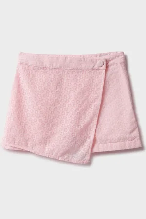 Benetton Infant Girls Floral Printed Midi Skorts